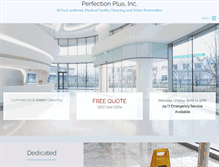 Tablet Screenshot of perfectionplus.net
